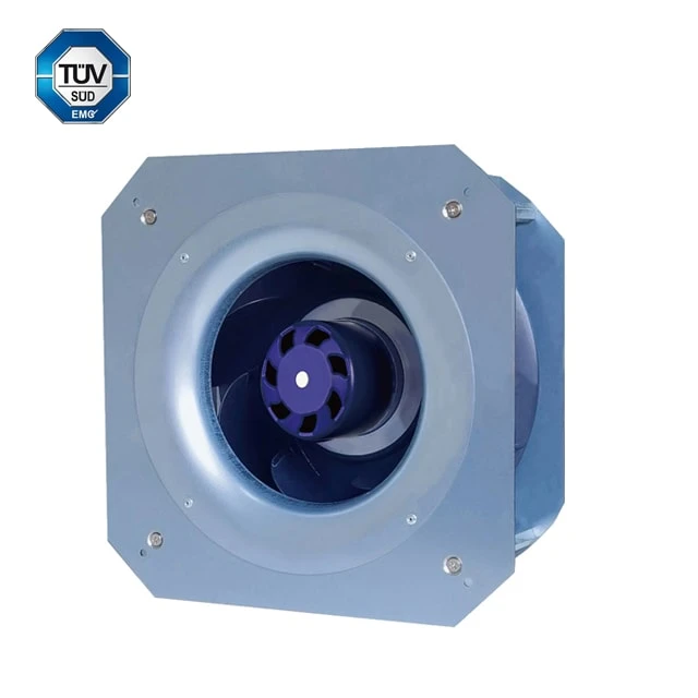 225mm DC 10v Speed Control Ip55 Waterproof Extractor Radial Ventilation For HVAC