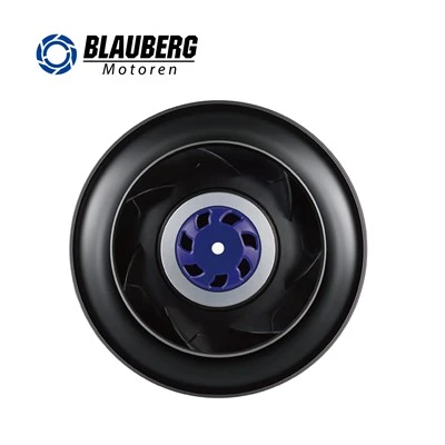 Φυγόκεντρος ανεμιστήρας 190mm Dc Radial Fan Blades Plastic for Cleaning Equipment